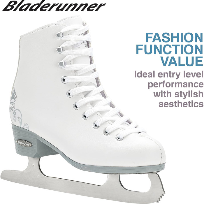 Фігористі ковзани Rollerblade Bladerunner Ice by Allure для жінок та дорослих, білі, розмір UK 6 / EU 38,5
