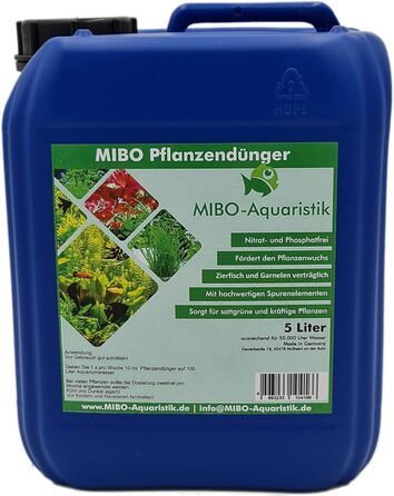 Набір кондиціонерів для води та добрив для рослин MIBO 5000 мл для догляду за акваріумом
