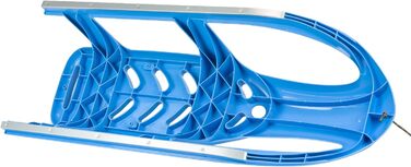 Просперпласт дитячі санки Санки з металевими рейками та мотузкою сині