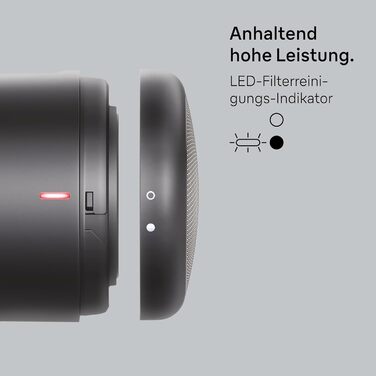 Фен Braun HD4.2 Premium легкий та потужний (2100 Вт) з технологією Super IONTEC, дифузором та насадкою для стайлінгу, 3 температури та 3 швидкості, для всіх типів волосся, чорно-сірий, BRHD425E