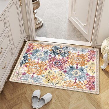 Килимок, що вловлює бруд, килимок, що прається, нековзний килимок для приміщень, надтонкий вхідний килимок, високопоглинаючий килимок для прихожих, килимок, що стікає, брудозбірний килимок, килимок для прихожих, килимок, що прається в пральній машині, лег