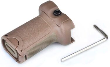 Тактична рукоятка SBGJMY VSG-S – права з упором для великого пальця, 20 мм Picatinny, коричнева