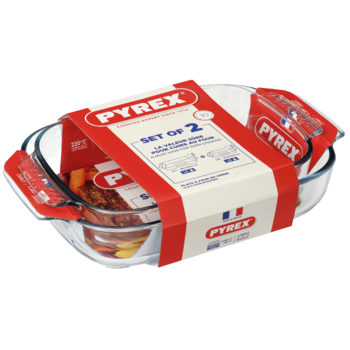 Набір форм для запікання PYREX CLASSIC, 2 шт (6408002)