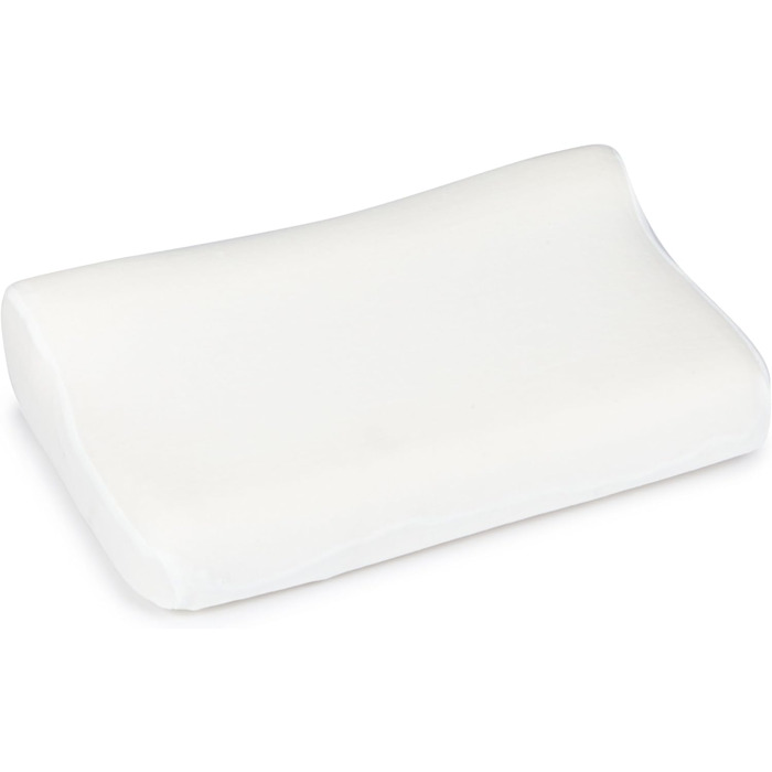 Подушка для шиї Sissel Soft M Спеціальна в&39язкопружна піна Ергономічна підтримка хребта Чохол з велюру, який можна прати Розслаблення м&39язів шиї та плечей Гарантія 5 років 47 x 33 x 11 см