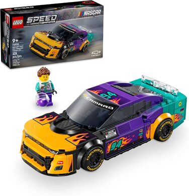Конструктор LEGO Speed Champions 76935 NASCAR Next Gen Chevrolet Camaro ZL1 Модель гоночного автомобіля Колекційна гоночна іграшка