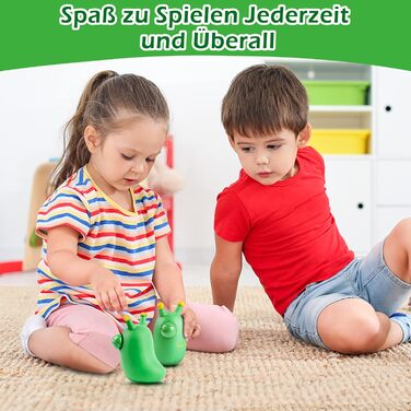 Упаковки Squeeze Toys, антистресові іграшки Squishy, Stress Ball для дорослих, іграшка Squeeze Eye Squishy Toy, Green Worm Antistres Ball, подарунки для дітей, 2