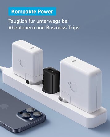Зарядний пристрій Anker USB-A, блок живлення швидкої зарядки 12 Вт, компактний зарядний пристрій USB, сумісний з iPhone 15/14 / 13