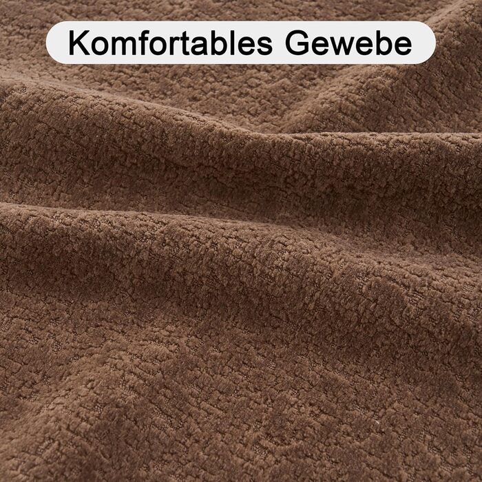 Диван Cloud із сегментованим, повністю стиснутий диван без кісток, модульний диван із функцією сну, розкладний диван, для вітальні/спальні, шеніл, не потребує складання, коричневий