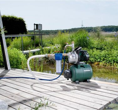 Станція водопостачання Metabo HWW 3300/25 G, водяний насос 900 Вт, 3300 л/год, 4.5 бар