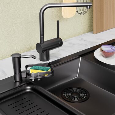 Пластиковий дозатор мила кухонний,Дозатор мила кухонний,Дозатор рідини для миття посуду кухонний,Дозатор мила вбудований в дозатор