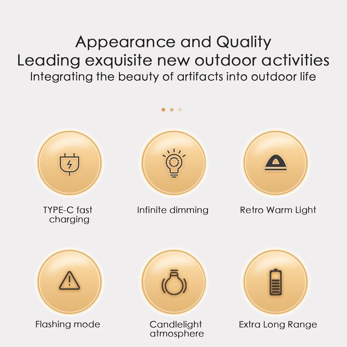 Ліхтар для кемпінгу - спорядження для виживання та аварійних ситуацій з регульованою яскравістю Світлодіодні лампи для кемпінгу для походів на свіжому повітрі, відключення електроенергії, тентів, балконів, титанові