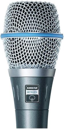 Суперкардіоїдний конденсаторний вокальний мікрофон SHURE BETA 87A