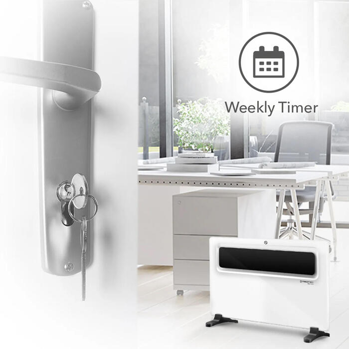 Конвектор Trotec TCH 1510 E 1500W White (1410000529)