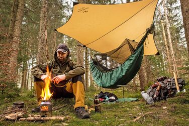 Підковдра Ідеальний термозахист до -5 C для гамаків. Uderquilt Ультралегкий, компактний і дихаючий для гамаків середнього розміру Розміри 2,60м х 1,20м Вага 0,99 кг