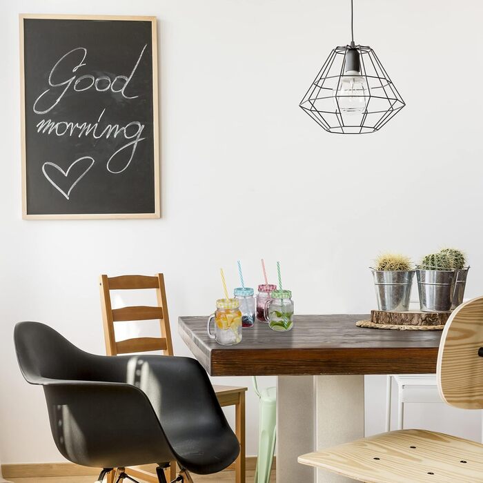 Х стаканів з соломинкою, 400 мл, ВхШхГ 13x10,5x15 см, з кришкою, з ручкою, набір стаканів для холодних напоїв, різнокольорові, 48