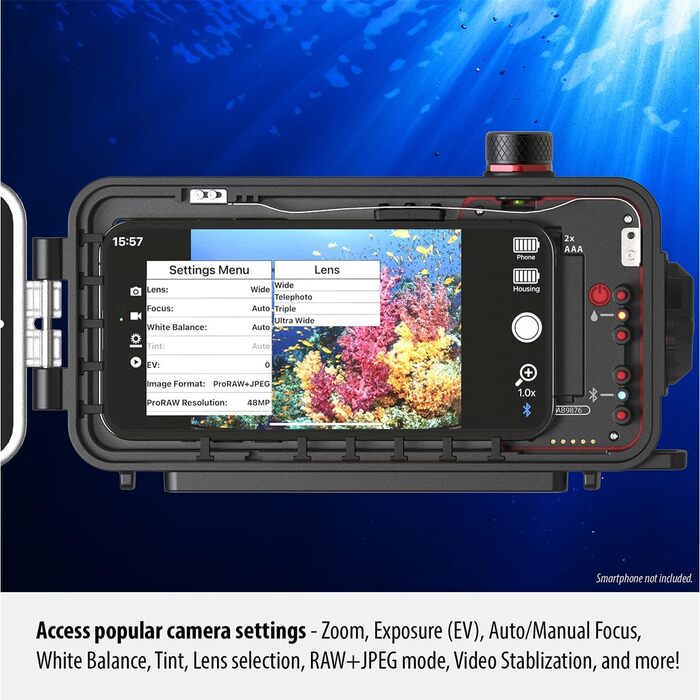 Підводний бокс для відео та фотозанурення SeaLife SportDiver Ultra зі смартфонами (без підсвічування)