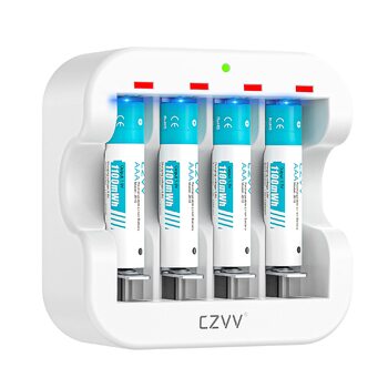 колір: 4 шт. + білий зарядний пристрій