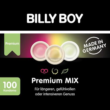 Презервативи Billy Boy Premium Mix, 100 шт.