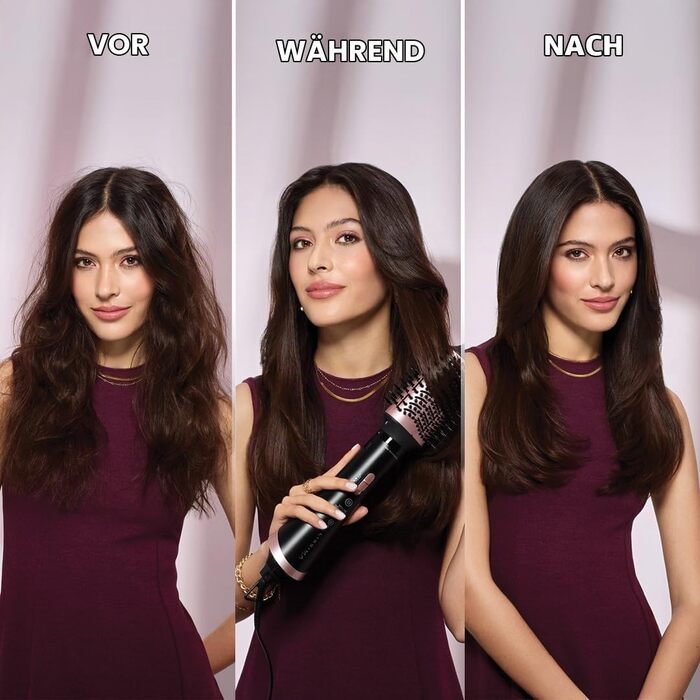 Стайлер для волосся Bellissima Volume Dry&Style сушіння, укладка та об'єм від коренів до кінчиків, іонізація та кераміка для захисту волосся, 1000 Вт, для середньої довжини волосся