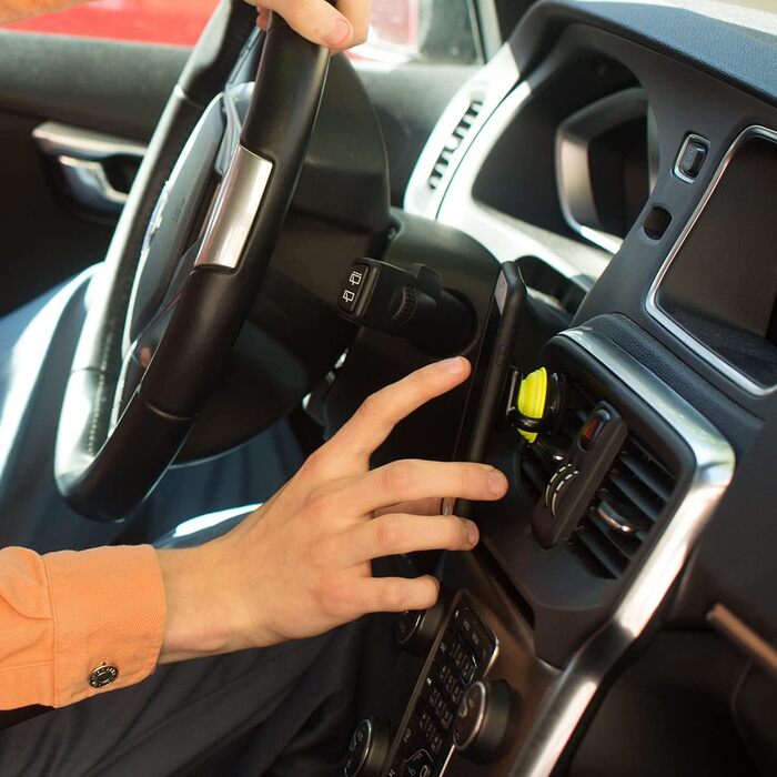 Антипригарне кріплення PopMount 2 для смартфонів і планшетів з функцією вільні руки - GITD Vent, що світиться в темряві