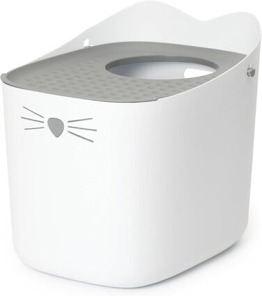 Котячий туалет Catit Pixi, сірий