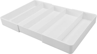 Лоток для столових приборів у шухляді, багатофункціональний, органайзер для офісного столу, роздільник для косметичних шухляд, туалетний столик у спальні, рішення для зберігання з ABS-пластику