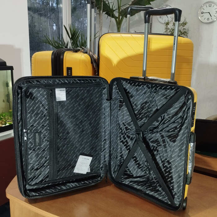 Валіза Swissbrand Eden (M) Yellow (SWB_LHEDE002M)
