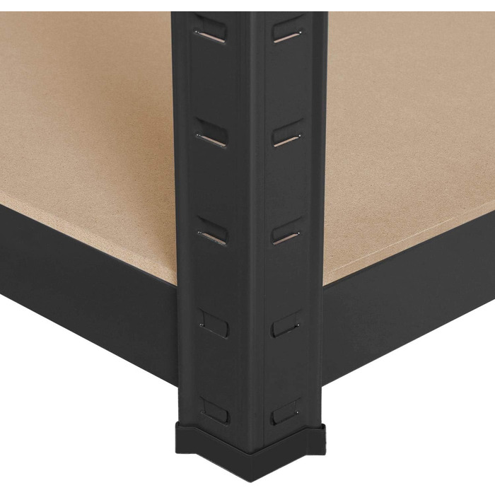 Стелаж Yaheetech для важких умов експлуатації, 180 x 90 x 60 см, 5 полиць, металева полиця, максимальне навантаження 875 кг, 90x180x60 см