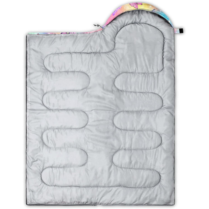 Спальні мішки HOSIMA, спальний мішок-мумія для холодної погоди для дівчаток, хлопчиків, чоловіків, водонепроникний для теплого кемпінгу, походів, активного відпочинку на свіжому повітрі, подорожей, полювання, з компресійними мішками Multi 1