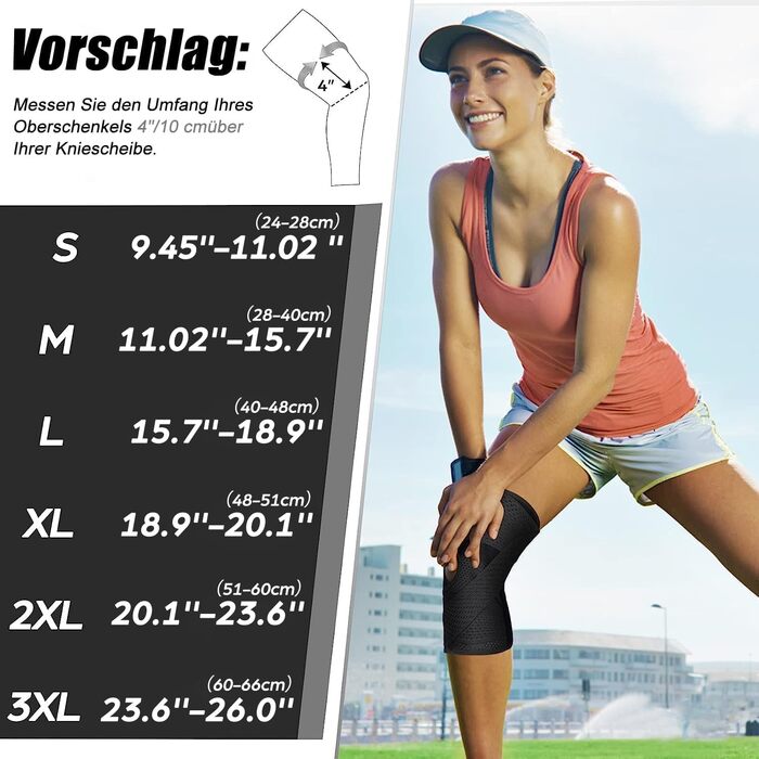 Колінний бандаж NEENCA від болю в коліні, компресійний колінний бандаж з повітряною сітчастою тканиною, регульований колінний бандаж з бічними стабілізаторами, ультрам&39який бандаж для розриву меніска, передньої хрестоподібної зв&39язки, ходьби, полегшен