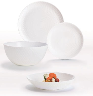 Сервіз Luminarc Pampille White, 19 предметів (6785916)