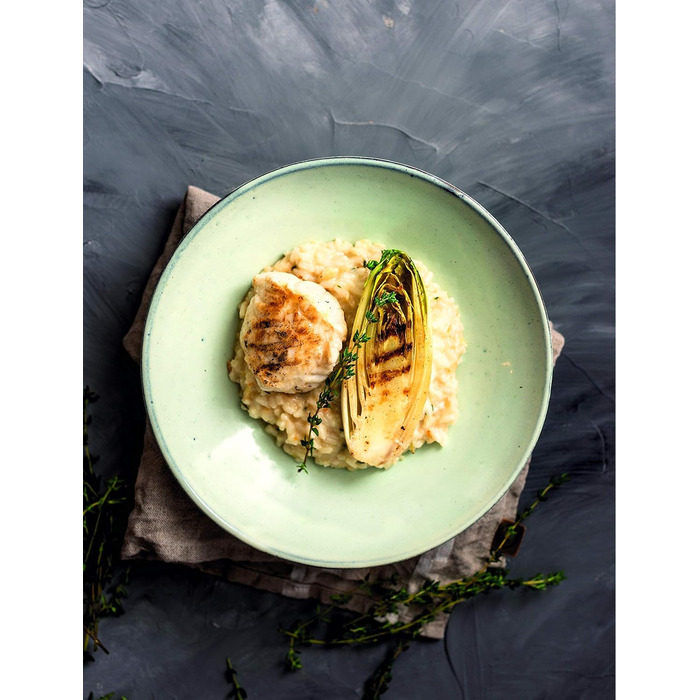 Барабанна терка Fackelmann 27911, нержавіюча сталь 18/8, білий, сріблястий і синій, 210,5X10CM Терка для барабанів білий/синьо-сірий