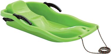 Невідомий Боб Санки Санки Snow Glider Гальма Гальма Санки пластикові Тягнучий трос 3 кольори (Червоний)