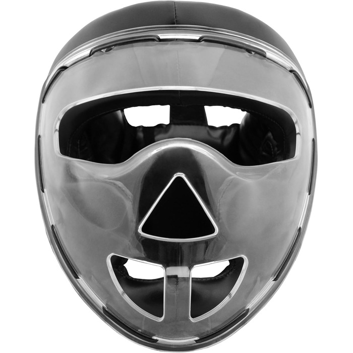 Захист голови Bad Company Full Face Шолом із прозорим козирком Розміри S - XL (окружність голови 54 - 55 см) (S)