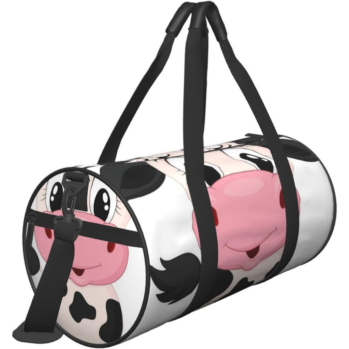 Дорожня сумка-мішок Весела корівка, спортивна сумка для чоловіків та жінок, сумка для подорожей та спорту