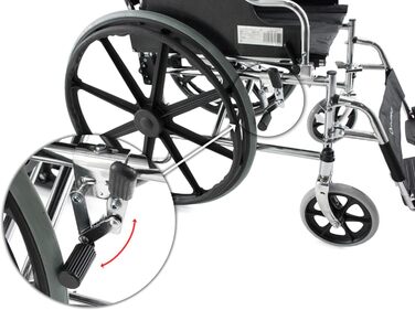 Крісло колісне QUIRUMED PRO, 106 x 63 x 95 см