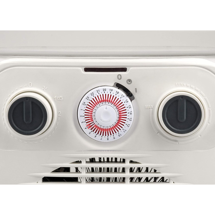 Тепловентилятор, 2000 Вт, Пластик, Білий, 3Ferrari G60019