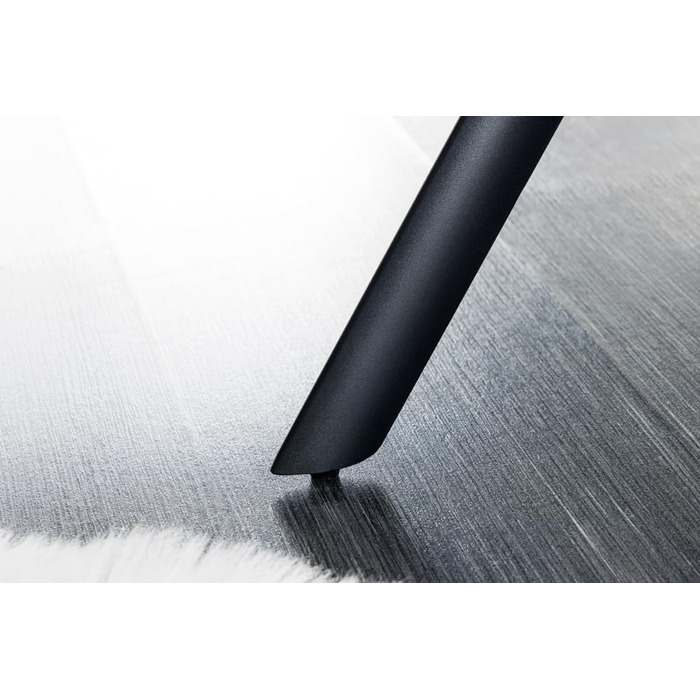 Обідня лавка Riess Ambiente Papillon - 165 см - сіро-чорна - оксамитовий металевий каркас, спинка, підлокітники, м&39яка лавка, кухонна лавка, обідня лавка