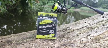 Волосінь Major Fish Predator Braid 8-жильна плетена Lemon Yellow 150 метрів