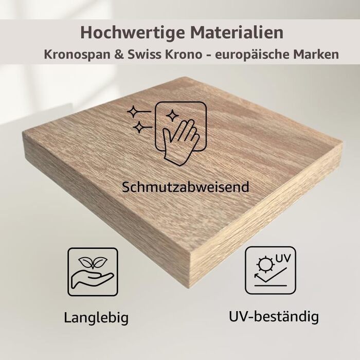 Розкладний обідній стіл Rodnik, Розкладний стіл, Компактний розкладний стіл для кухні, їдальні та офісу, Декор під дерево - Дуб Сонома, 170x873 см