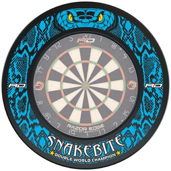 ЧЕРВОНИЙ ДРАКОН Чемпіон світу з дартсу Luke Humphries Окантовка для мішені для дартсу - Захисне кільце/настінний захист для мішені для дартсу, захист стіни на 360 виготовлений з піни високої щільності, міцний Peter Wright Snakebite