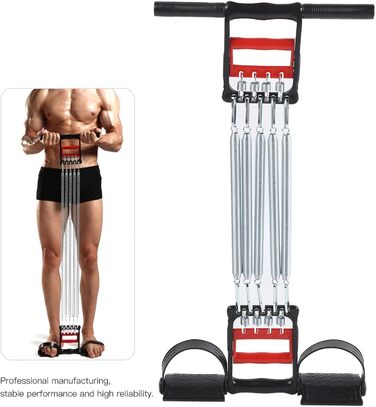 Трифункціональний еспандер для грудей, багатофункціональне обладнання 3 в 1, тренажер для розширення грудей, пружинний розвиваючий пристрій для тренування м&39язів у домашньому фітнесі, знімний
