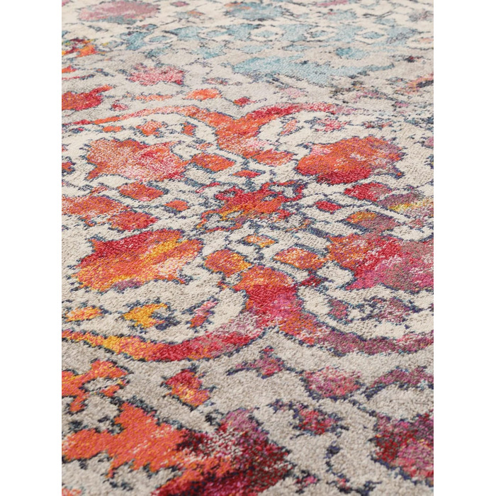 Калейдоскоп, Килим, Середній ворс, 240 x 300 см, Прямокутний, Сучасний, Oeko-Tex Standard 100, Поліпропілен, Передпокій, Спальня,