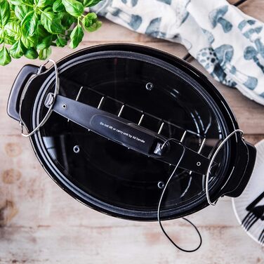 Мультиварка Russell Hobbs 3-в-1 мультиварка, су-від, жаровня датчик температури ядра важка керамічна каструля на 6,5 л для оптимал