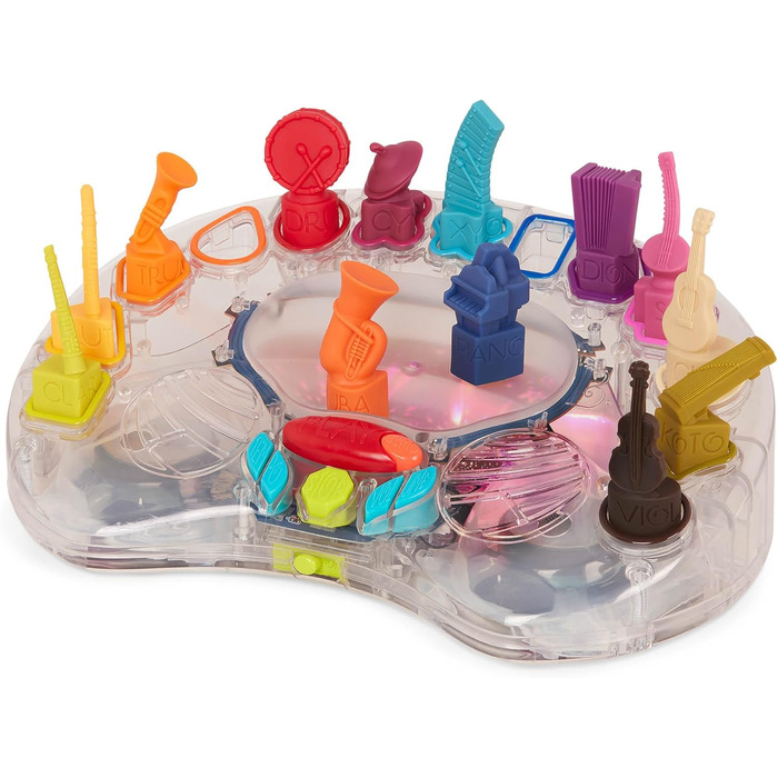 Іграшки B. Симфонічний музичний оркестр для дітей 13 музичних інструментів для класичної музики для немовлят і дітей Інтерактивна