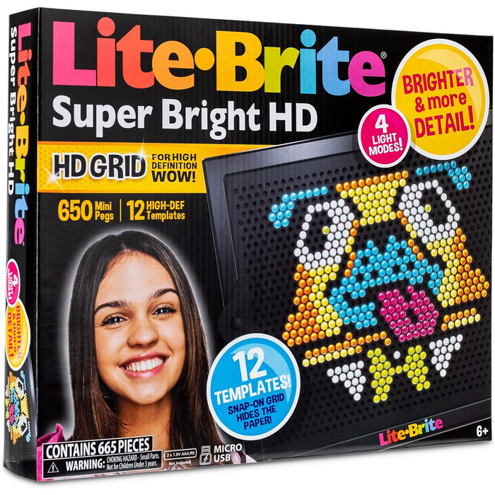 Lite-Brite Super Brite HD, Lite-Brite Super Brite HD