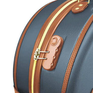 Валіза Semi Line 20' (S) Blue/Brown (T5672-2)