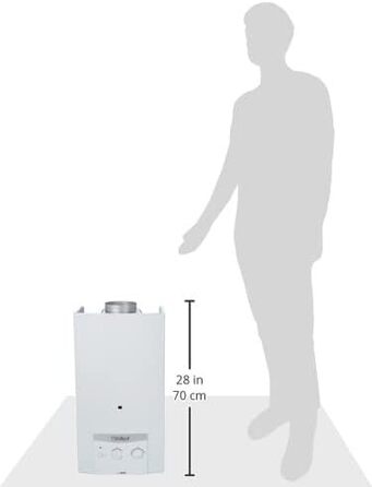 Модель ATMOMAG MINI 11 літрів LPG, 114/1 GPL GAS VAILLANT