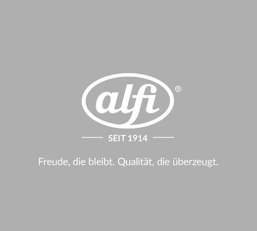 Термос alfi SKYLINE 1,5 л, матова нержавіюча сталь, з гігієнічним загартованим скляним вкладишем, кришка з поворотним замком та зручною кнопкою, ергономічна ручка, керування однією рукою, ідеально підходить як кавник