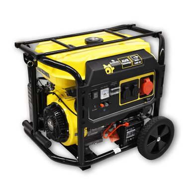 Генератор BAMATO BGE-5400 Інверторний генератор Технологія AVR 4-тактний бензиновий двигун 420 куб.см 12,2 к.с. 5400 Вт Роз&39єми 1 x 400 В, 2 x 230 В та 1 x 12 В постійного струму